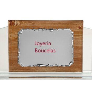 Placa Homenaje Cristal/Aluminio P/2234/3C